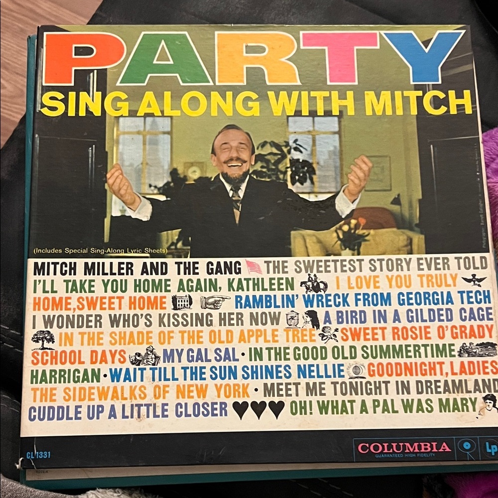 Columbia Party Sing Along with Mitch Vinyl